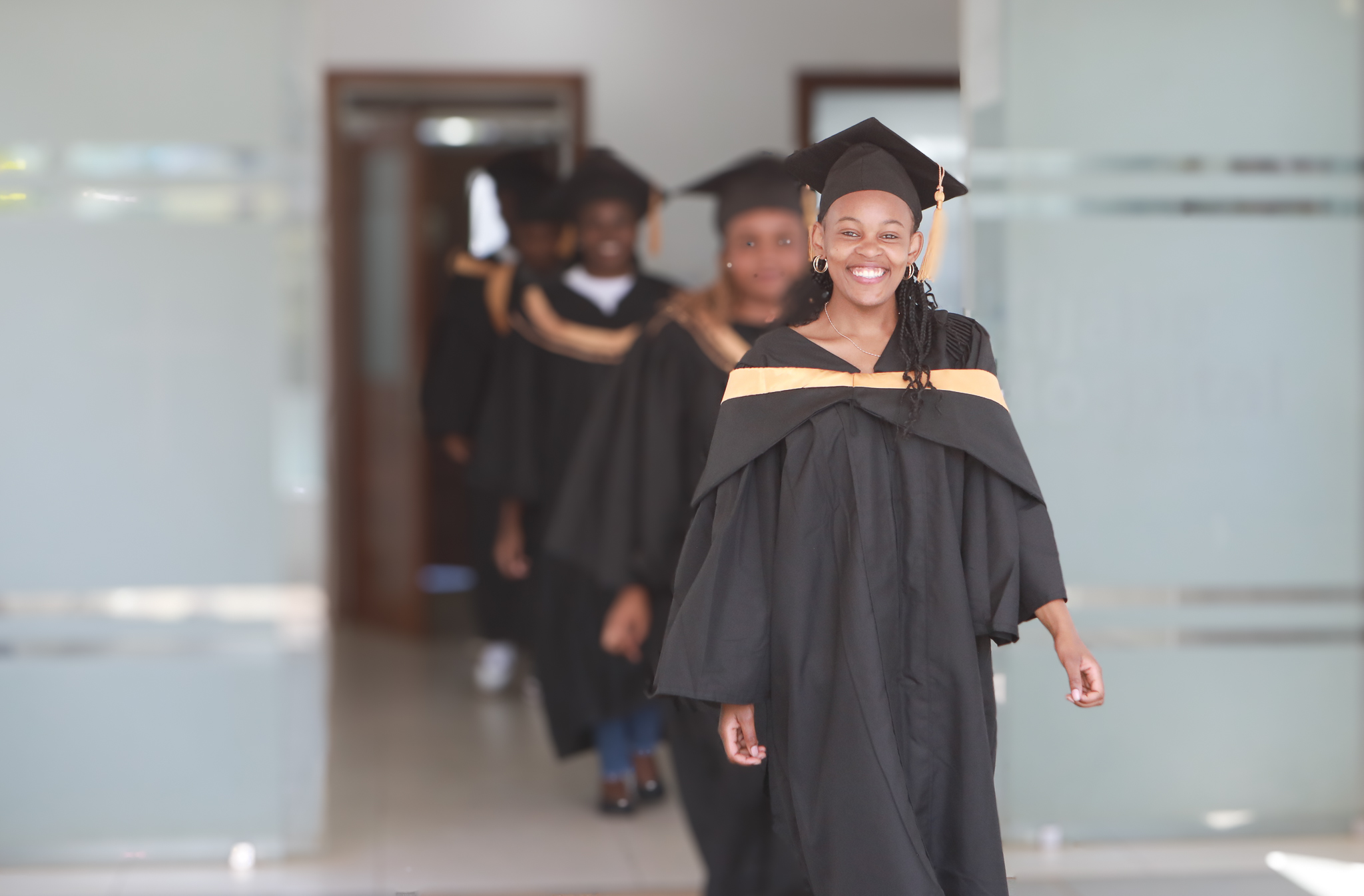 Graduates of Kijabe College of Health Sciences in Kenya